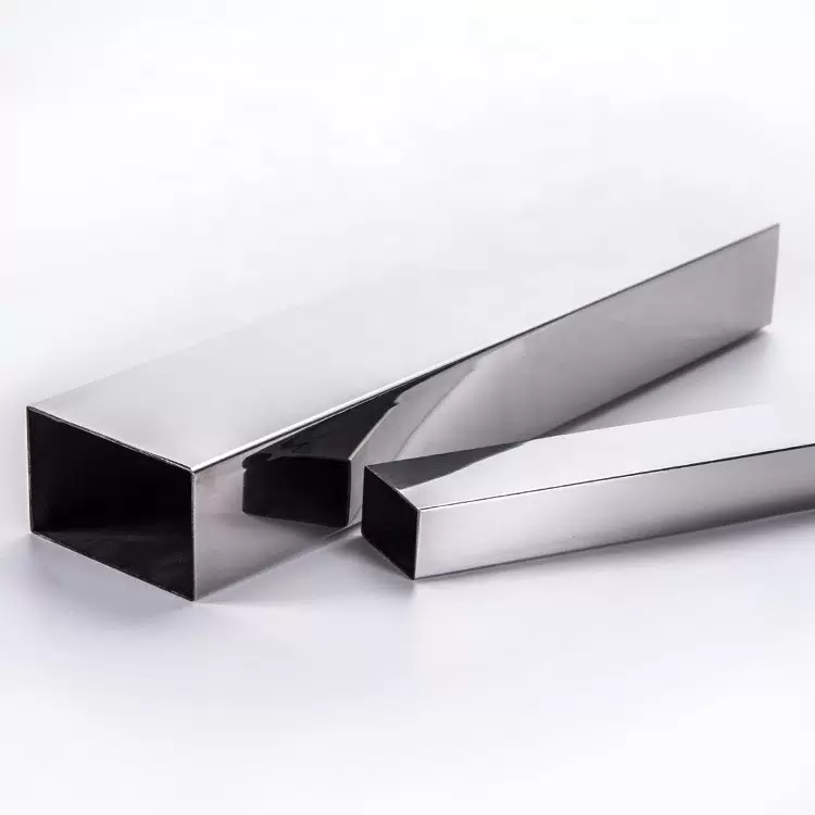 Труба прямоугольная нержавеющая зеркальная 40х20х2 ASTM 554 Труба прямоугольная нержавеющая зеркальная 40х20х2 ASTM 554