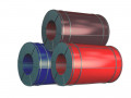 Рулон с полимерным покрытием 0,4 RAL 3005 РТМ